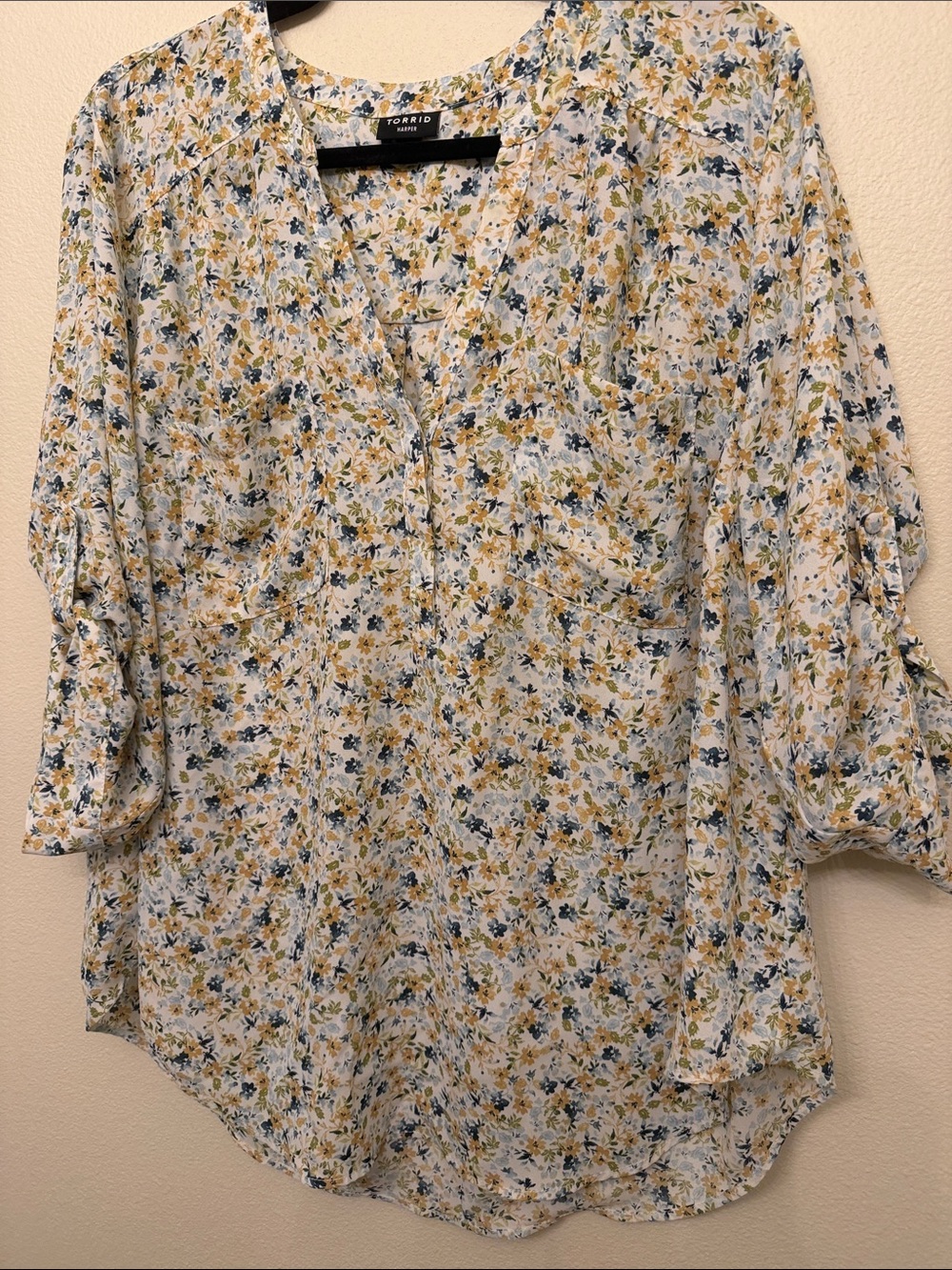 Torrid Harper blouse size 1